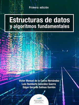 cover image of Estructuras de datos y algoritmos fundamentales